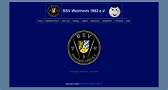 Desktop Screenshot of bsv-weinheim.de