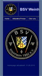 Mobile Screenshot of bsv-weinheim.de